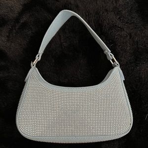 Rhinestone shoulder bag